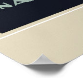 Vintag Yellowstone Nationalparkreise Poster (Ecke)