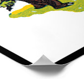 Vintag Yellowstone Park Poster (Ecke)