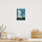 Vintag Yellowstone Park Poster (Küche)