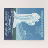 Vintag Yellowstone WPA Alte Faithie Puzzle (Horizontal)