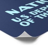 Vintag Yellowstone WPA Travel Poster (Ecke)