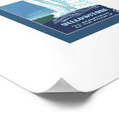 Vintag Yellowstone WPA Travel Poster (Ecke)