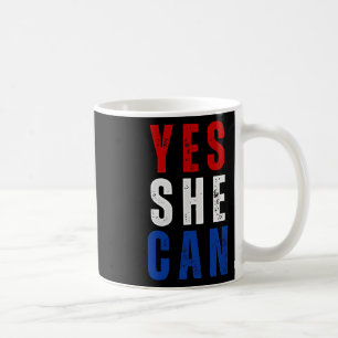 Vintag Yes She Can Kamala Harris 2024 Kaffeetasse