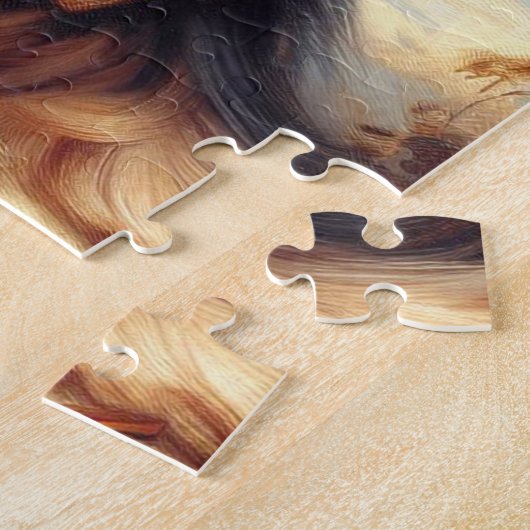 Vintag Yorkshire Terrier Painting Puzzle (Seite)