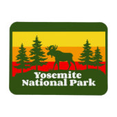 Vintag Yosemite Magnet (Horizontal)