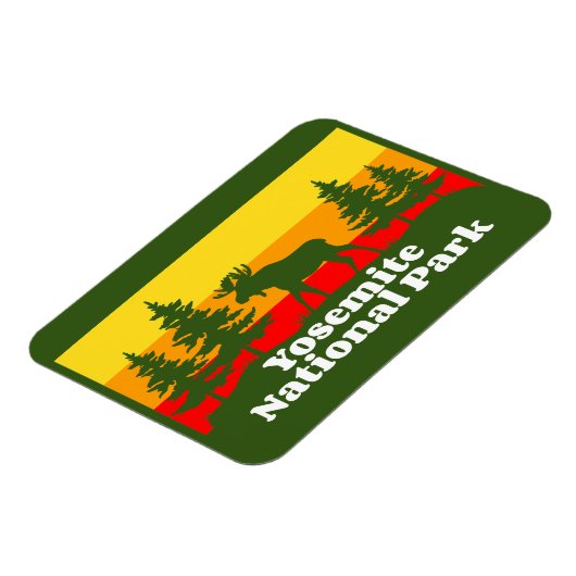 Vintag Yosemite Magnet (Linke Seite)