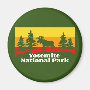Vintag Yosemite Magnet