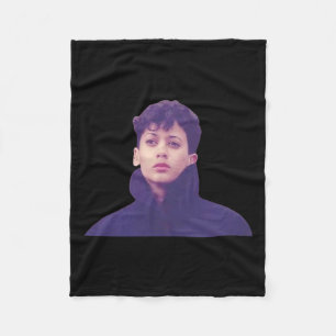 Vintag Young Kamala Harris 80er Retro Foto 2024 F Fleecedecke