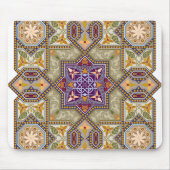 Vintag zeichnend Ornament Mousepad (Vorne)