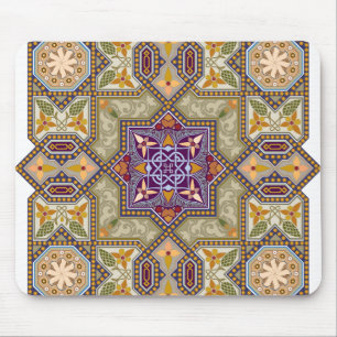 Vintag zeichnend Ornament Mousepad