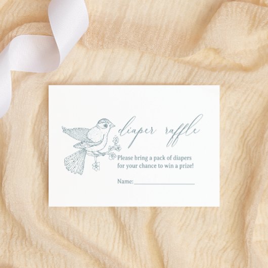 Vintag zeitlose Blumendusche Windelwanne Mitteilungskarte