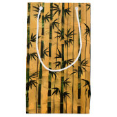 Vintag Zen Forest Bamboo Kleine Geschenktüte (Vorderseite)