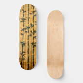 Vintag Zen Forest Bamboo Skateboard (Vorderseite)