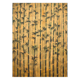 Vintag Zen Forest Bamboo Tischdecke