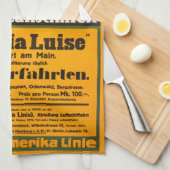 Vintag Zeppelin Viktoria Luise Handtuch (Viertel Falte)