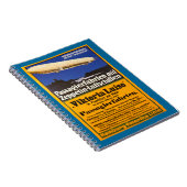 Vintag Zeppelin Viktoria Luise Notizblock (Rechte Seite)