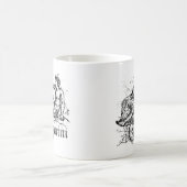 Vintag Zodiac Gemini Kaffeetasse (Mittel)