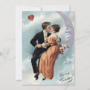 Vintag zu den Liebhabern meines Valentins auf dem  Feiertagskarte