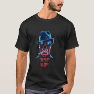 Vintag zu seltsam zum Leben - zum Rauchen seltsam T-Shirt