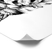 Vintag Zuhause Sweet Zuhause Wohngestaltung und Ge Poster (Ecke)