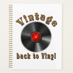 Vintag - Zurück zu Vinyl ist der Rekord zurück Planer