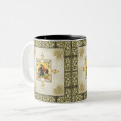 Vintag Zweifarbige Tasse (Vorderseite Links)