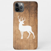 Vintaga Beauty Wood & Deer iPhone Hülle (Rückseite)