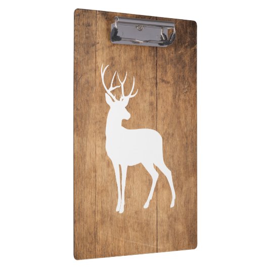 Vintaga Beauty Wood & Deer Klemmbrett (Rechts)