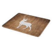 Vintaga Beauty Wood & Deer Schneidebrett (Ecke)