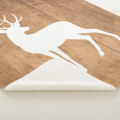 Vintaga Beauty Wood & Deer Sherpadecke (3/4)