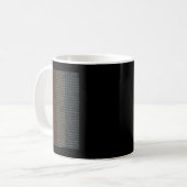 Vintage 10000 Ziffern i-Zeichen - Mathematik - Kaffeetasse (Vorderseite Links)