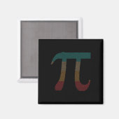 Vintage 10000 Ziffern i-Zeichen - Mathematik - Magnet (Vorderseite/Rückseite)