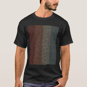 Vintage 10000 Ziffern i-Zeichen - Mathematik - T-Shirt