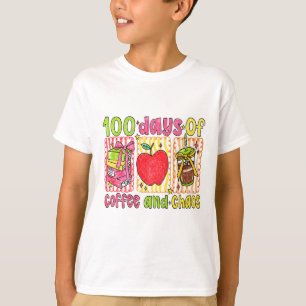 Vintage 100 Schultage Regenbogenstift T-Shirt