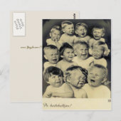 Vintage 10 postkarte (Vorne/Hinten)