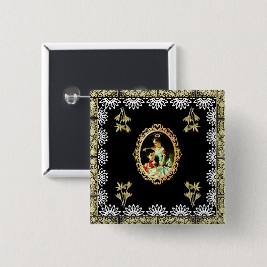 Vintage 115 button (Vorne & Hinten)