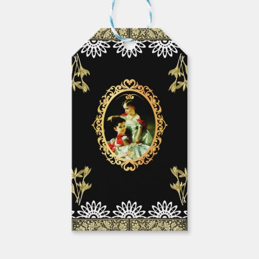 Vintage 115 geschenkanhänger (Vorderseite)