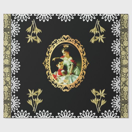 Vintage 115 geschenkpapier (Flach)