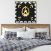 Vintage 115 leinwanddruck (Insitu (Schlafzimmer))