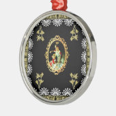 Vintage 115 ornament aus metall (Links)