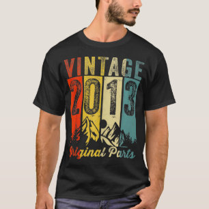 Vintage 11 Geburtstage Original Parts 2013 Live-Üb T-Shirt