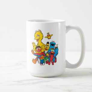 Vintage 123 Sesamstraße Kaffeetasse