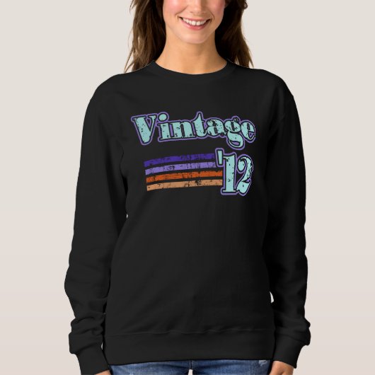 Vintage 12 sweatshirt (Vorderseite)