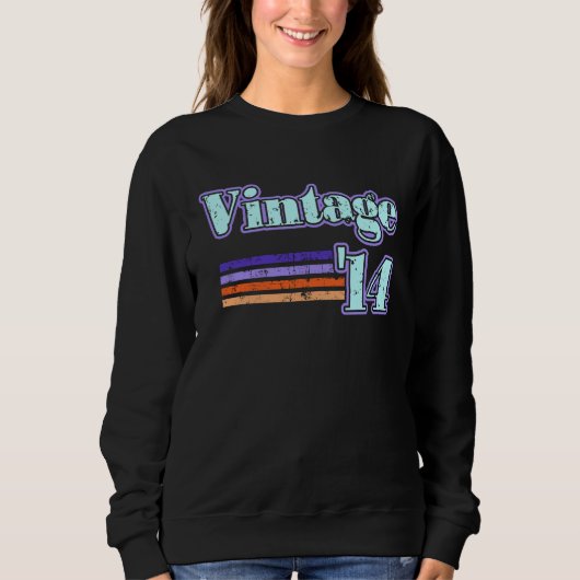Vintage 14 sweatshirt (Vorderseite)