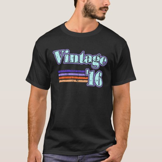 Vintage 16 T-Shirt (Vorderseite)
