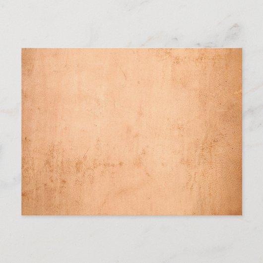 Vintage 1800er Jahre Antike Bücherleder Tan Hinter Postkarte (Vorderseite)