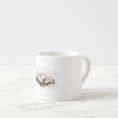 Vintage 1800s espressotasse (Vorderseite Rechts)