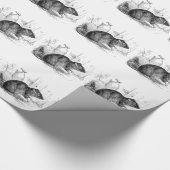 Vintage 1800s geschenkpapier (Ecke)