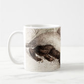 Vintage 1800s kaffeetasse (Links)