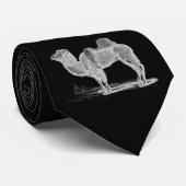 Vintage 1800s Kamel-Illustration - Retro Kamele Krawatte (Gerollt)